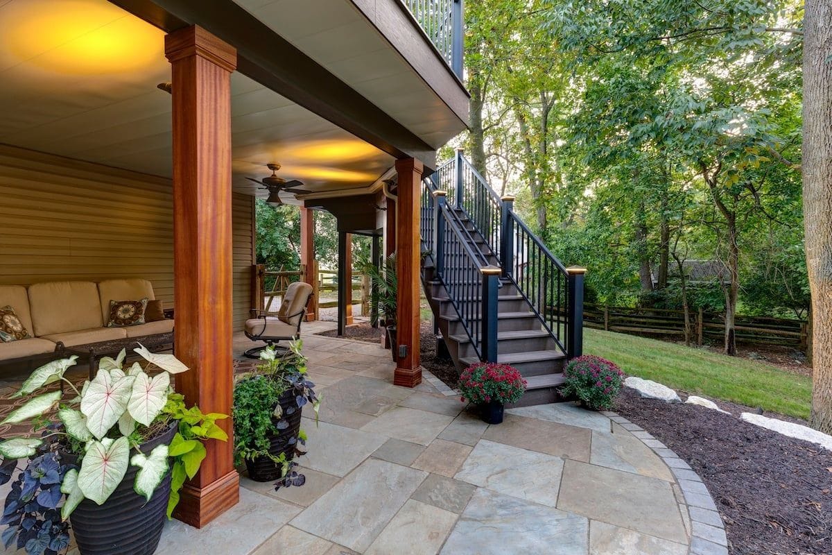 Custom patio installation and restoration